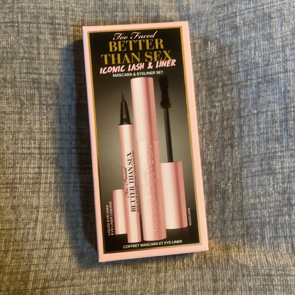 Too Faced Better Than Sex Iconic Lash and Liner Set